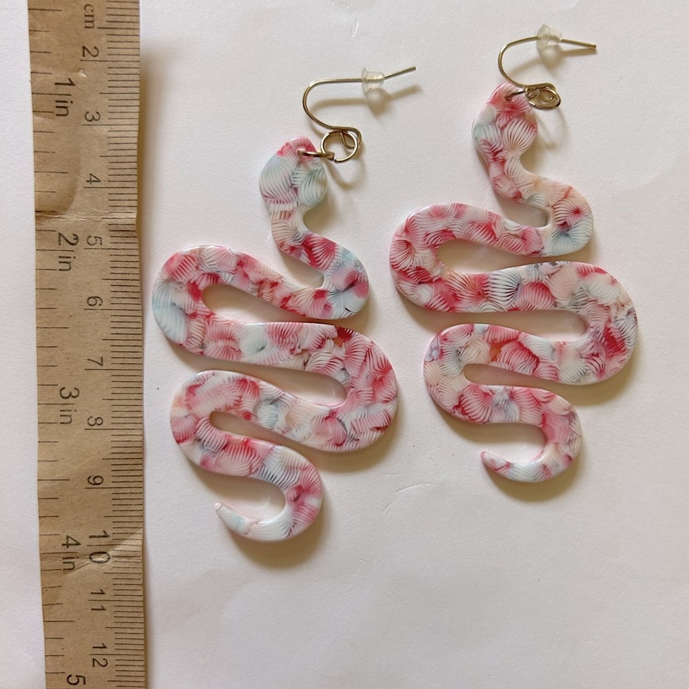 Snake earrings - Picture 2 of 3